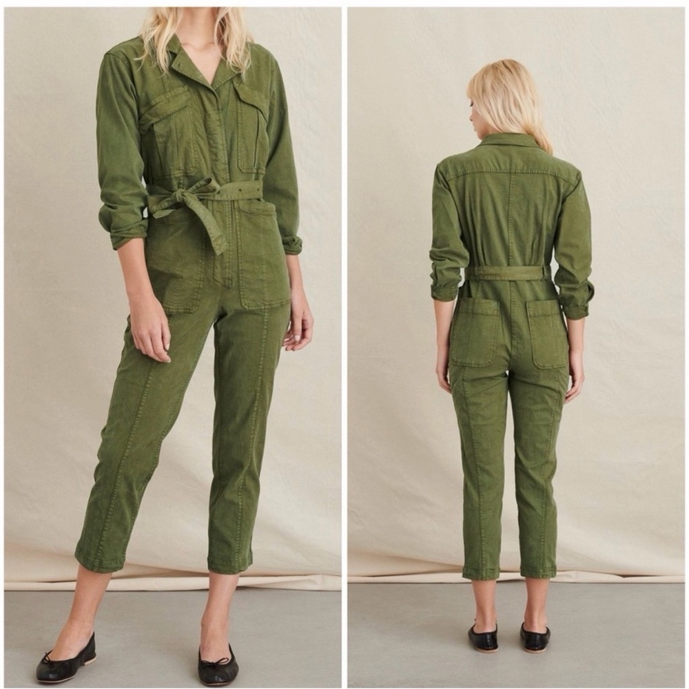 Olive Green Women's Jumpsuit